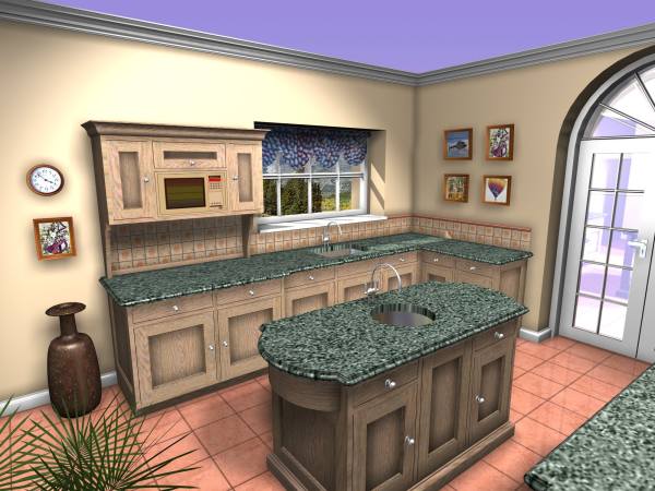 Kitchen Detail - New Forest House